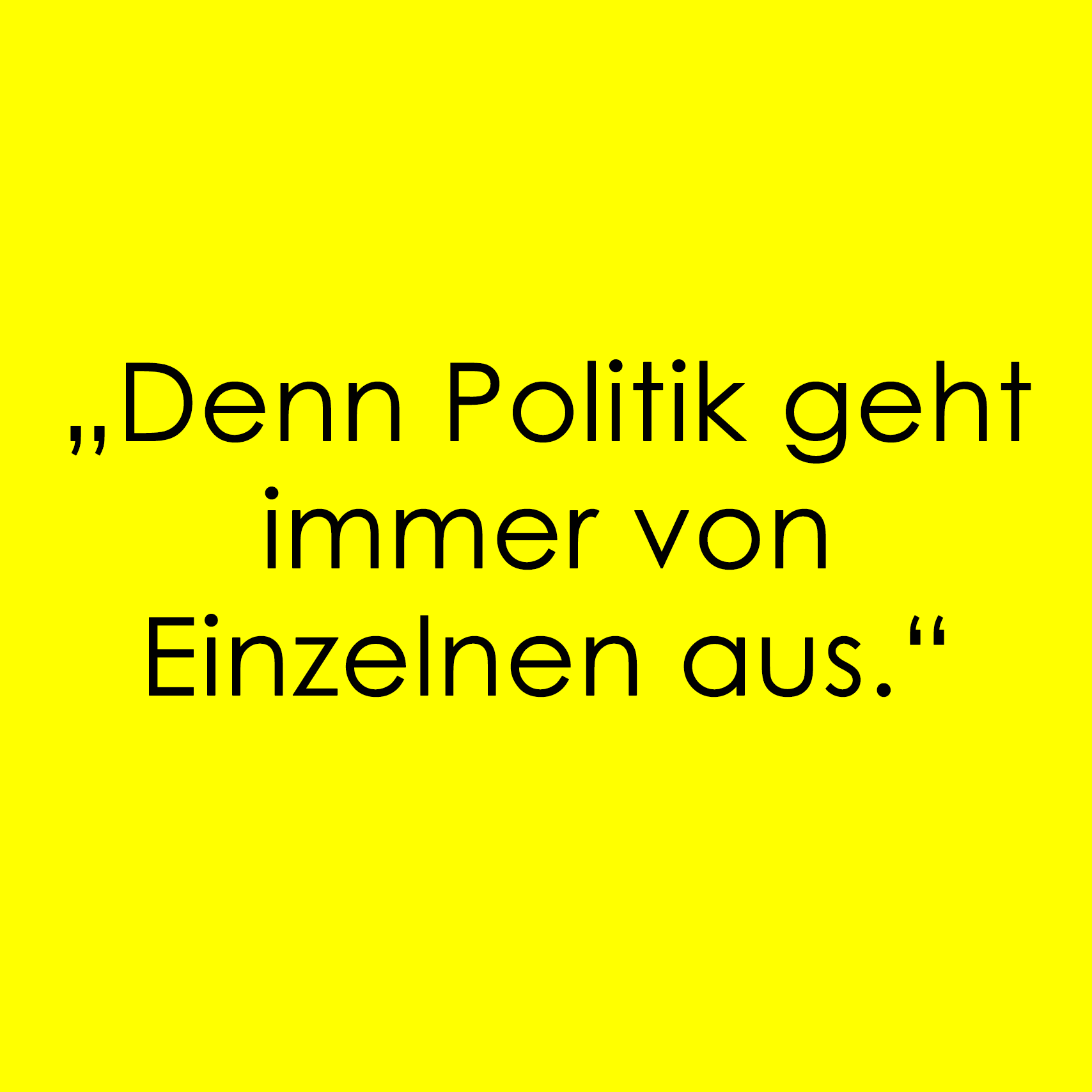 TILES denn Politik geht immer 04