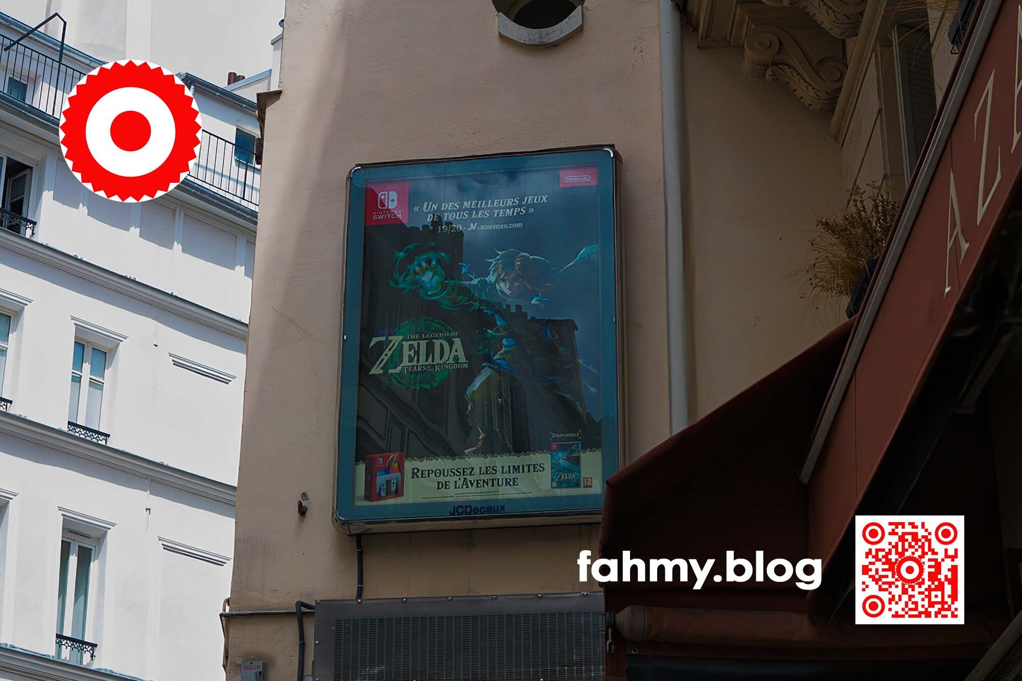 Zelda in Paris surprise, surprise